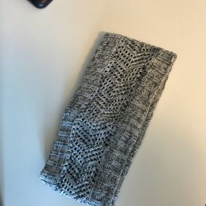 grey winter headband